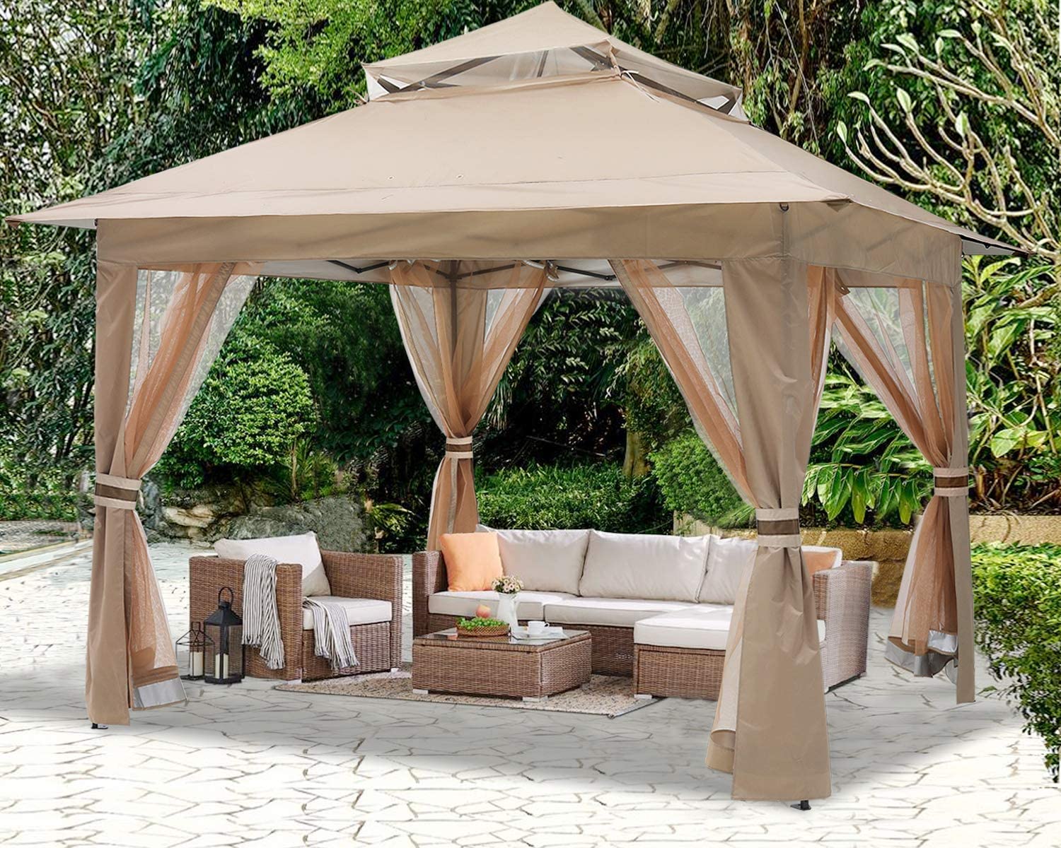 Best Gazebo for Concrete Patio Of 2024 (An Unbiased List) 7