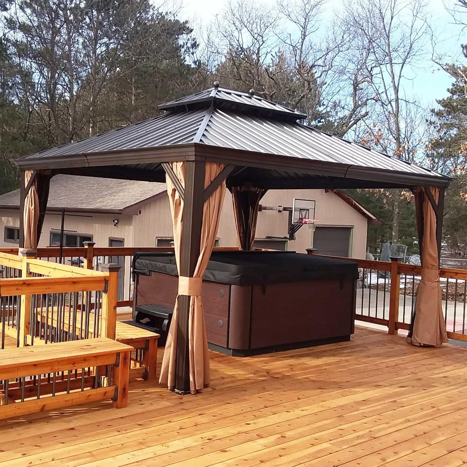 Best Gazebo For Winter 2023: Stay Warm and Cozy Outdoors 6 811Y9dlVGML. AC SL1500