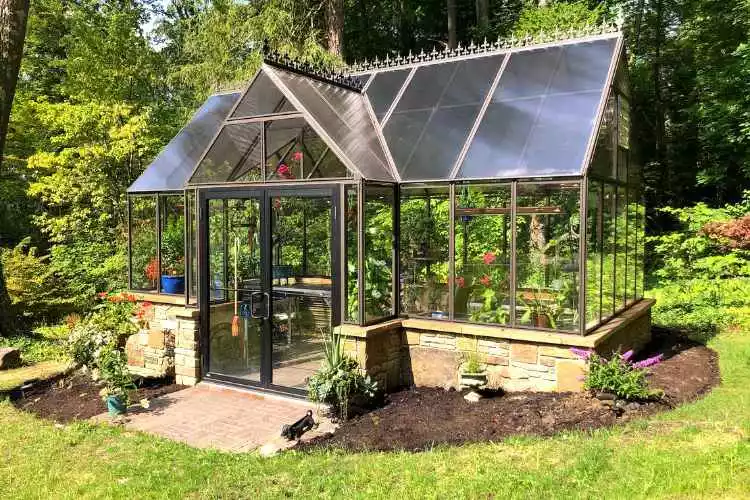 How to convert a hardtop gazebo into a greenhouse