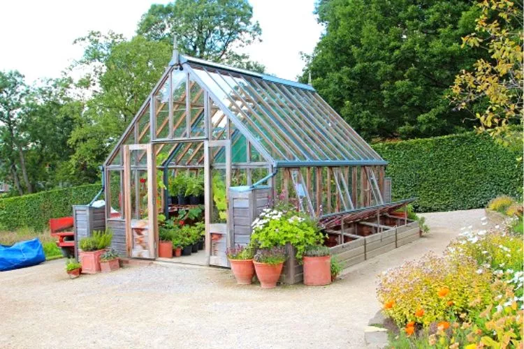 How to convert a permanently built gazebo into a greenhouse