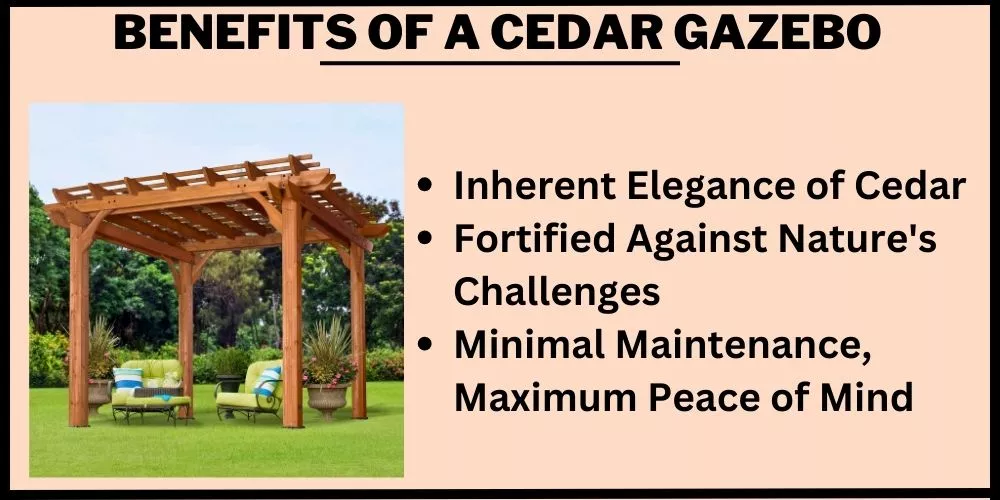 Benefits of a Cedar Gazebo