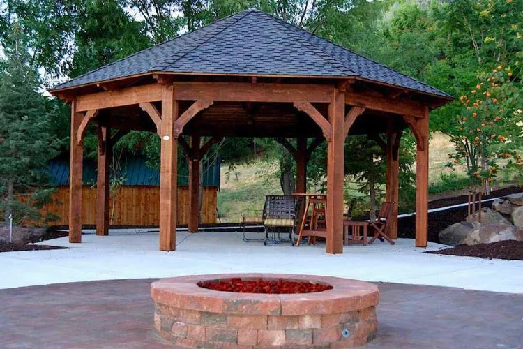 Can you put a gazebo over a fire pit? everything you should know