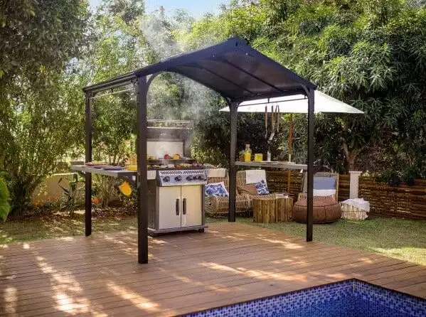 What are the benefits of owning a grill gazebo