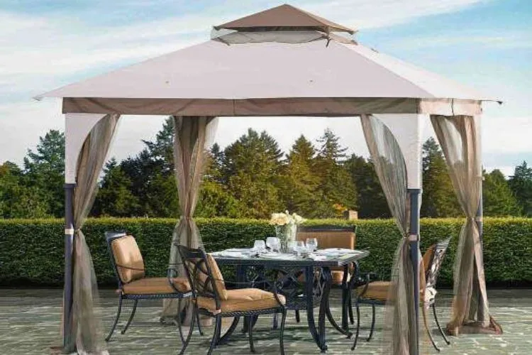 Can a soft top gazebo be easily disassembled